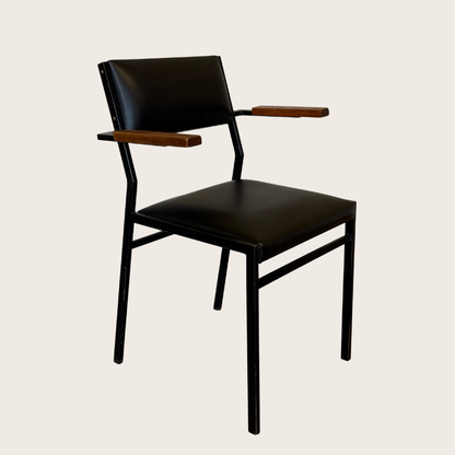 Vintage armstoel in de stijl van Martin Visser SE21 - jaren 60