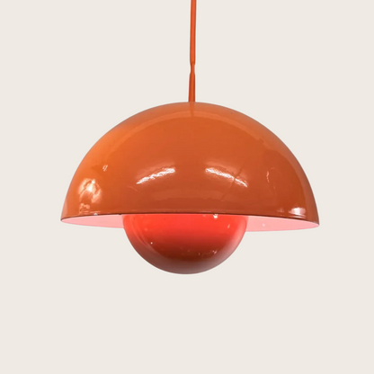 Louis Poulsen Flowerpot VP1 – Verner Panton – oranje emaille