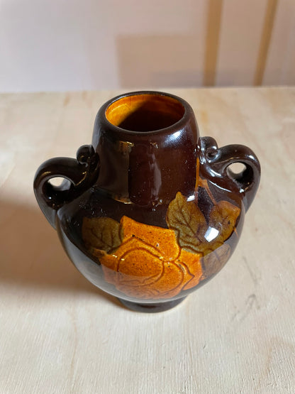 Vaasje met Bloemenmotief (10,5 cm)