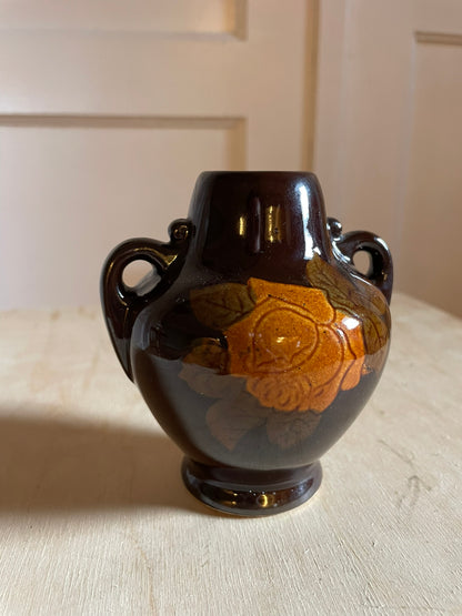 Vaasje met Bloemenmotief (10,5 cm)