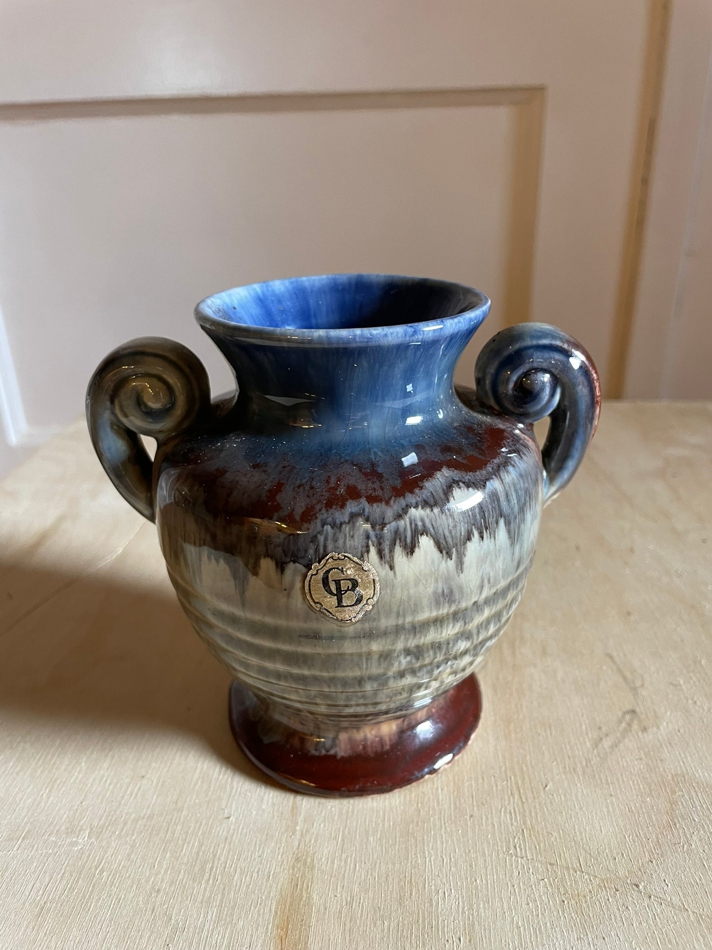 West Germany Keramisch Vaasje  (11,5 cm)