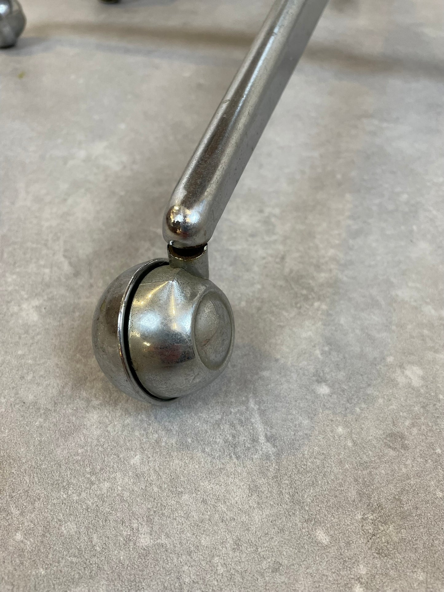 Verrijdbare Bijzettafels met Eiken Blad (Set van 2)