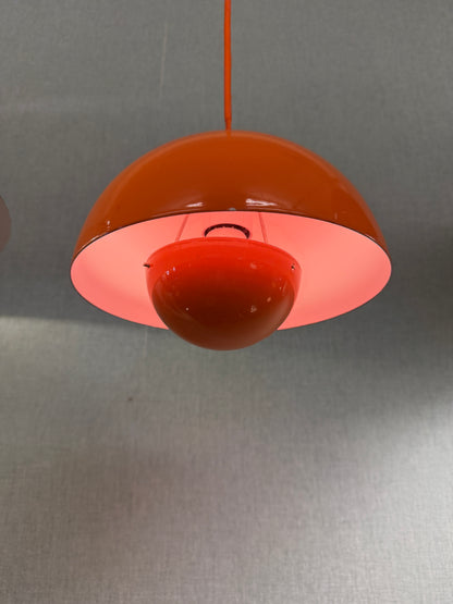 Louis Poulsen Flowerpot VP1 – Verner Panton – oranje emaille