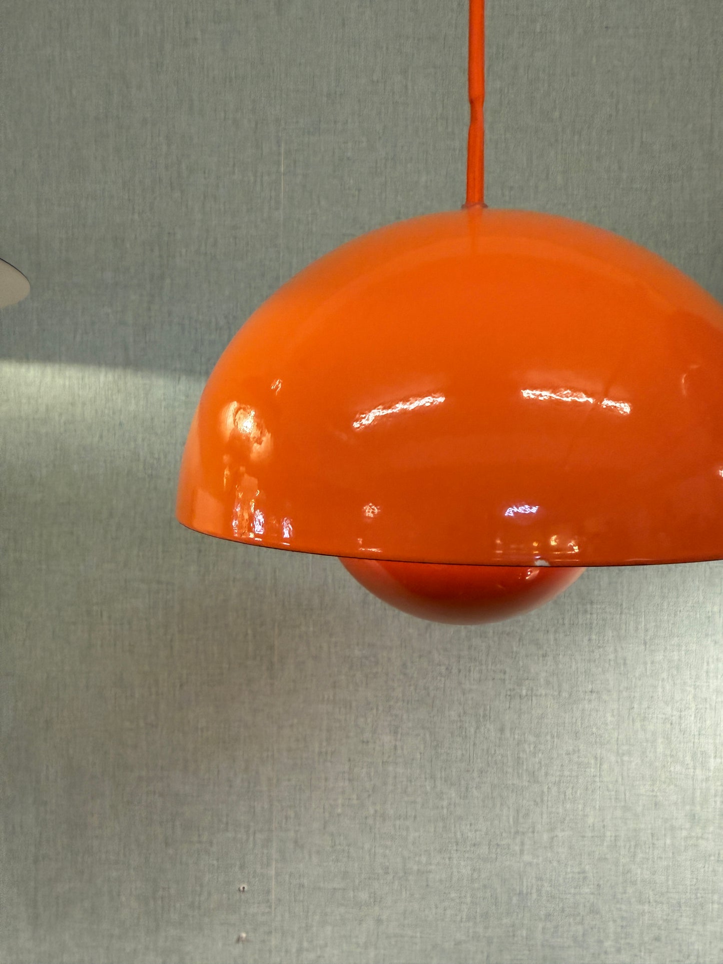 Louis Poulsen Flowerpot VP1 – Verner Panton – oranje emaille