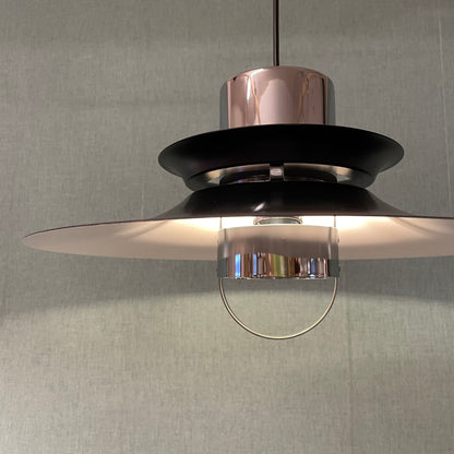 Vitrika Hanglamp - Zwart met Chroom
