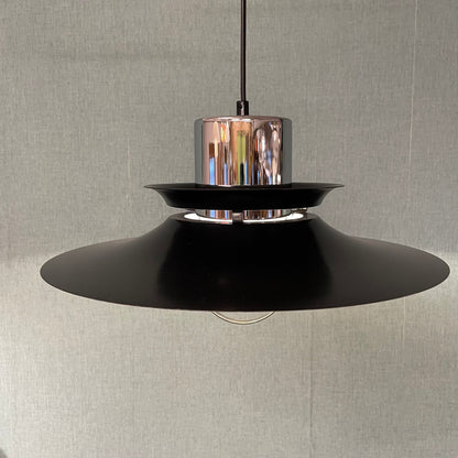 Vitrika Hanglamp - Zwart met Chroom