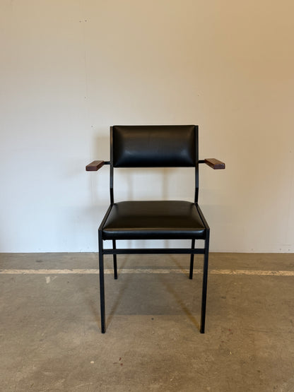 Vintage armstoel in de stijl van Martin Visser SE21 - jaren 60