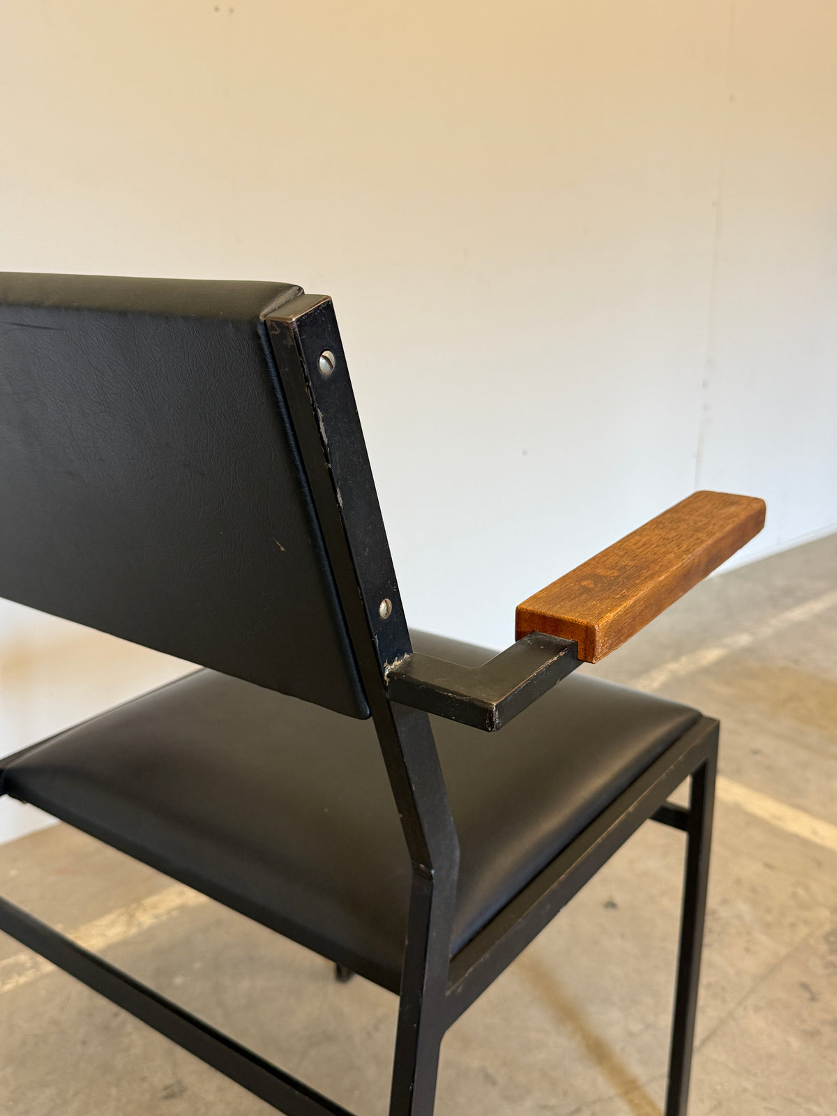 Vintage armstoel in de stijl van Martin Visser SE21 - jaren 60
