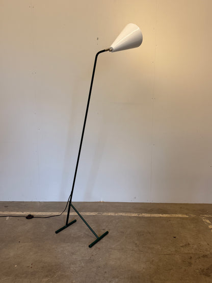 ANVIA 1601 The Merchant vloerlamp, mosgroen en wit