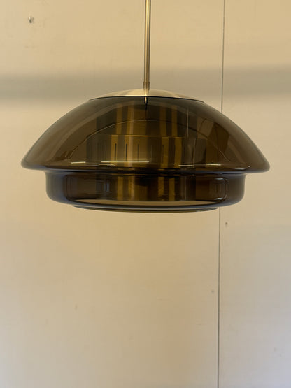Dijkstra glazen Space Age hanglamp - jaren 70