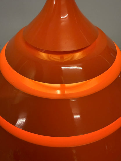 Schnieder Leuchten hanglamp – Oranje – Jaren 70
