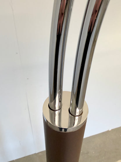 Dijkstra dubbele boogvloerlamp | jaren 70