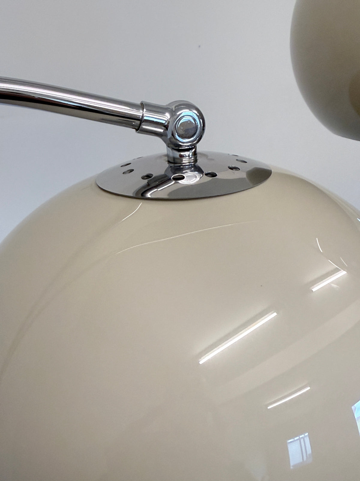 Dijkstra dubbele boogvloerlamp | jaren 70