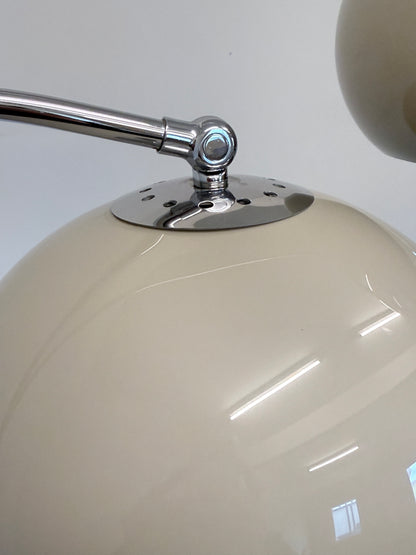 Dijkstra dubbele boogvloerlamp | jaren 70
