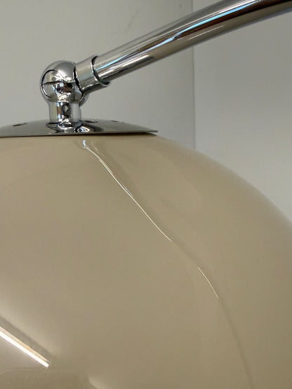 Dijkstra dubbele boogvloerlamp | jaren 70