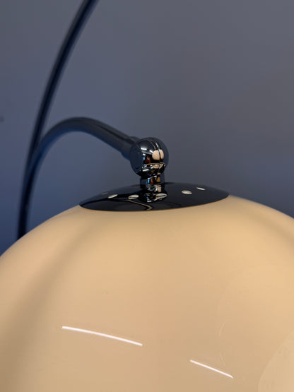 Dijkstra dubbele boogvloerlamp | jaren 70