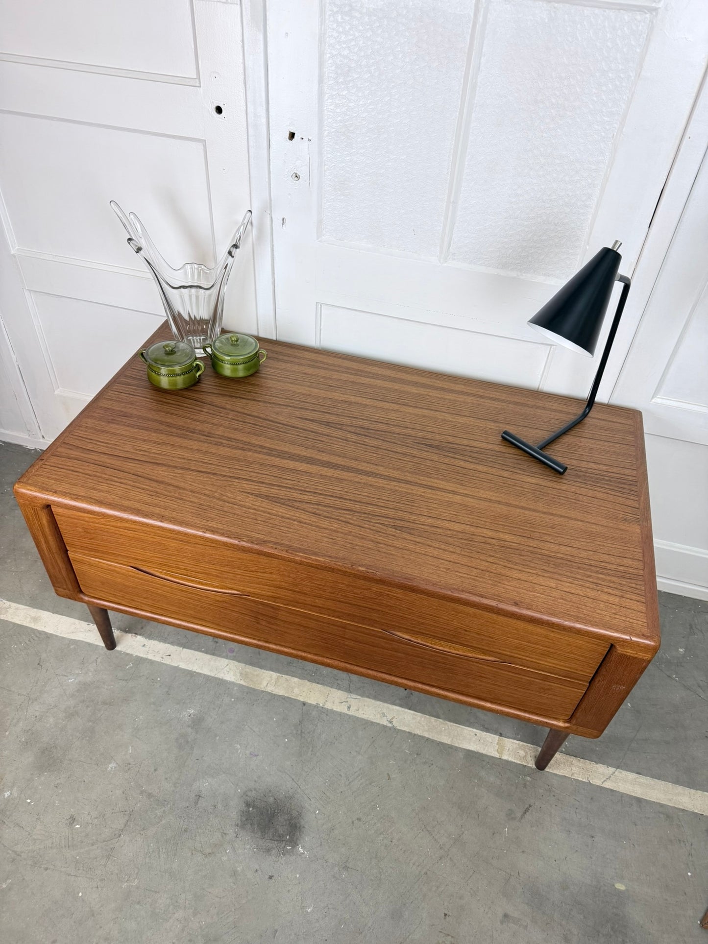Dyrlund Sjaelsmark teak dressoir, Denemarken - jaren 60