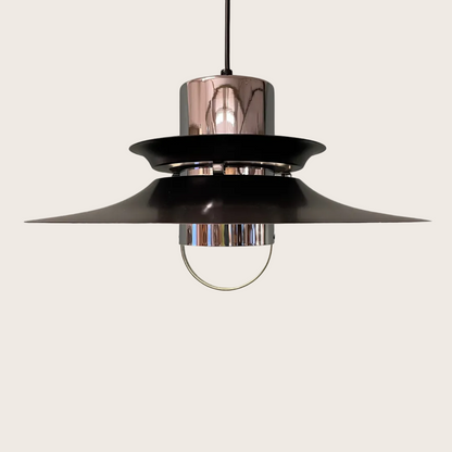 Vitrika Hanglamp - Zwart met Chroom