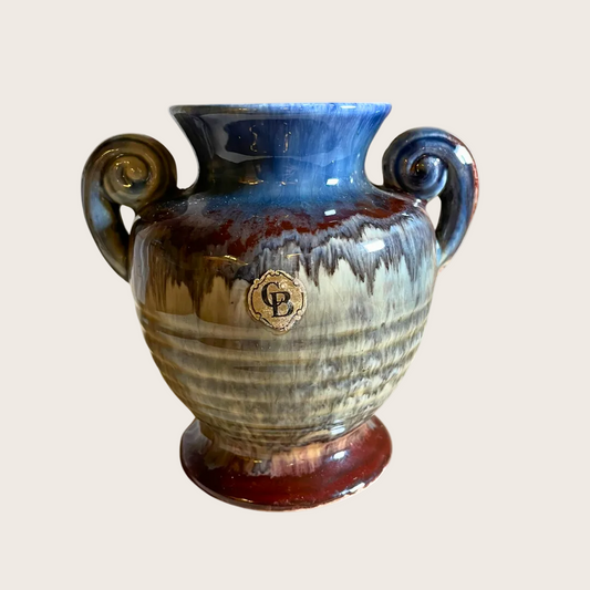 West Germany Keramisch Vaasje  (11,5 cm)