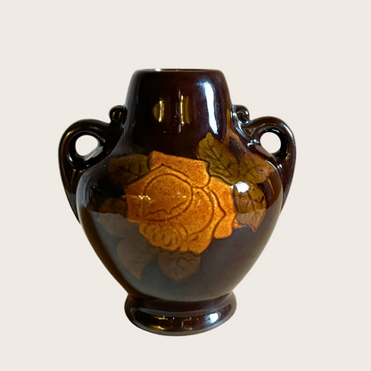 Vaasje met Bloemenmotief (10,5 cm)